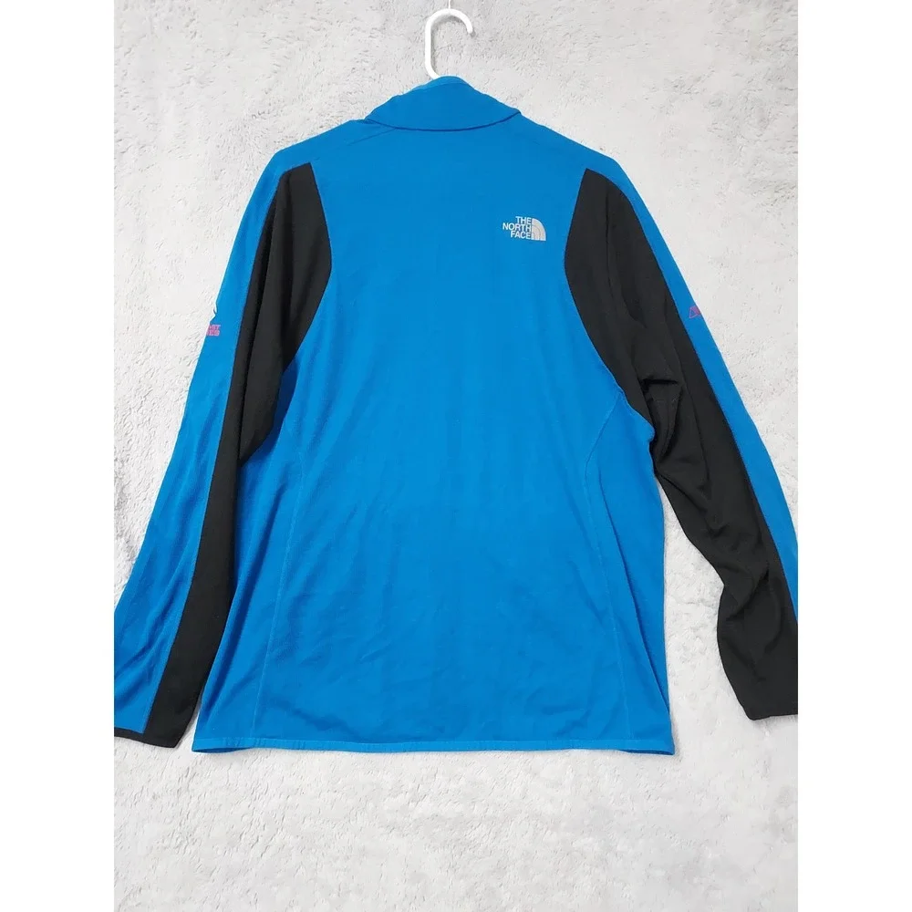 The North Face Jacket Men XL Summit Series Infiesto Polartec Blue Full Zip Mock